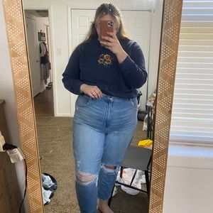 American Eagle Curvy Stretch Mom Jeans